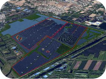 Zhongsheng Weishan Coal-mining-induced Subsidence Area 50MW PV Power Demonstration Project